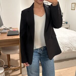 Mango Classic Black Blazer